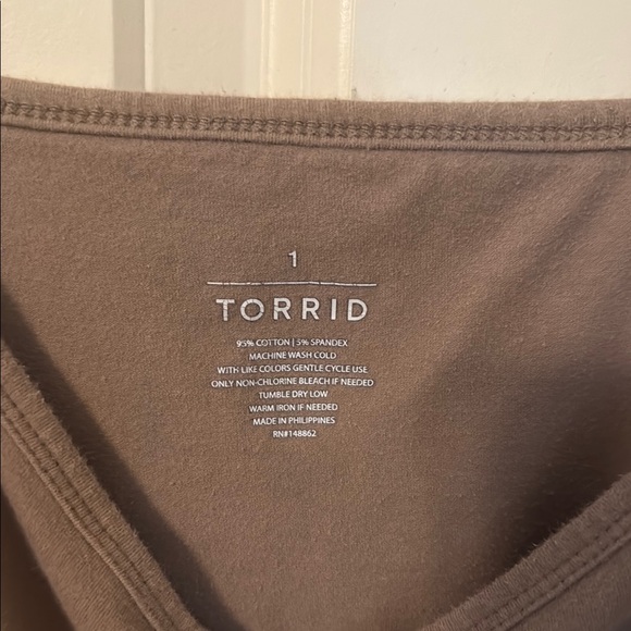 Torrid tan cami Top - Picture 2 of 3